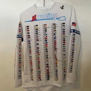 JL Racing Collegiate Oars Tshirt Size Small